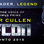 Peter Cullen voice of Optimus Prime at TFcon Toronto 2015