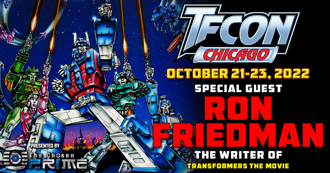 Transformers writer Ron Friedman to attend TFcon Chicago 2022