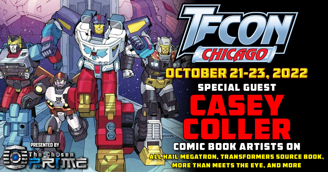 Transformers artist Casey Coller to attend TFcon Chicago 2022
