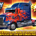 Transformers Movie Replica Optimus Prime Truck at TFcon Chicago 2022