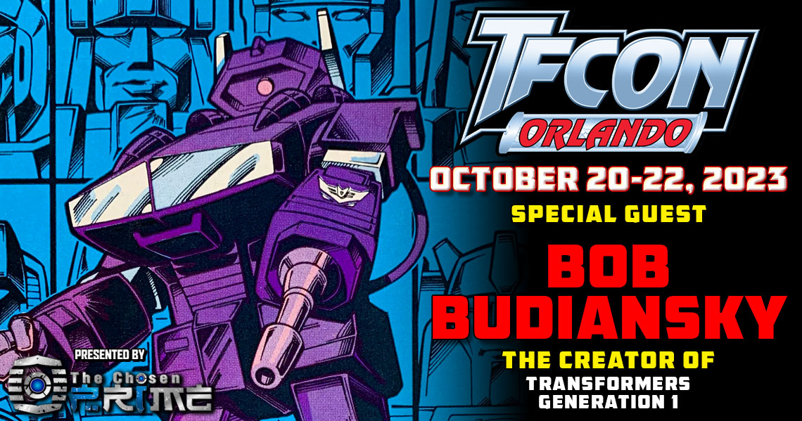 Transformers creator Bob Budiansky to attend TFcon Orlando 2023