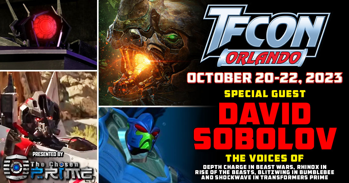Transformers voice actor David Sobolov to attend TFcon Orlando 2023