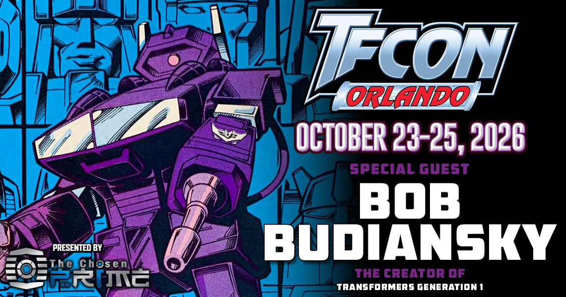 Transformers creator Bob Budiansky to attend TFcon Orlando 2026