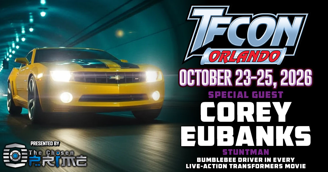 Transformers Movie stunt driver Corey Eubanks to attend TFcon Orlando 2026