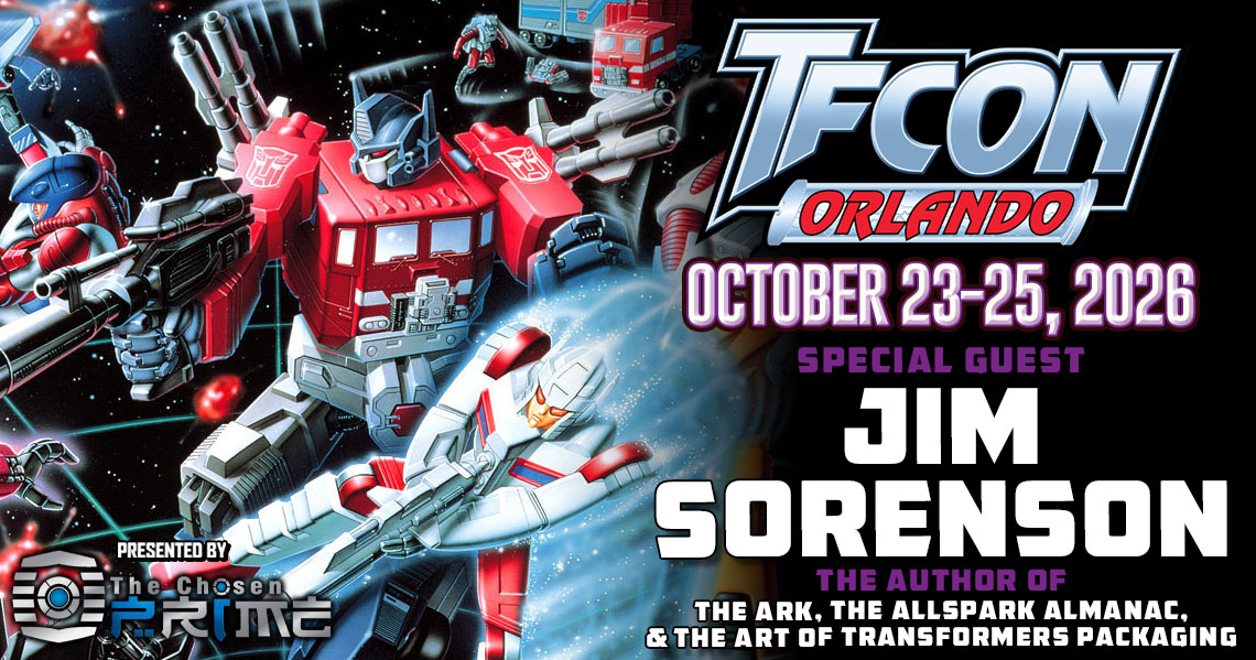 Transformers writer Jim Sorenson to attend TFcon Orlando 2026